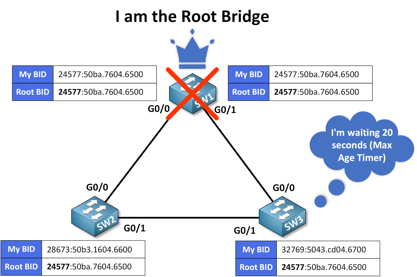 Spanning Tree Protocol Max Age Timer